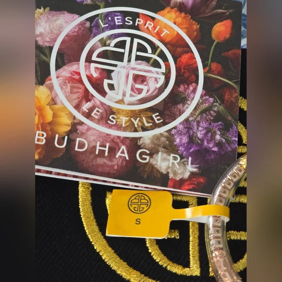 Rare budhagirl ultimate all weather bangle In 3 Metals Crystal Clear - Picture 5 of 6